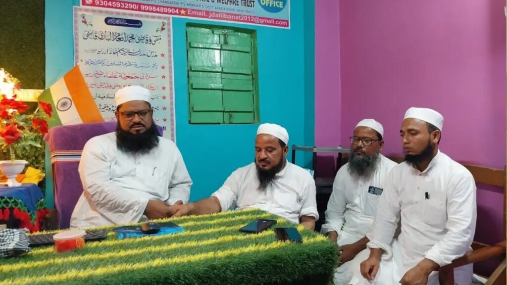 رفیق محترم جناب حضرت مولانا مفتی محمد انعام الباری قاسمی صاحب دامت برکاتہم کی عیادت